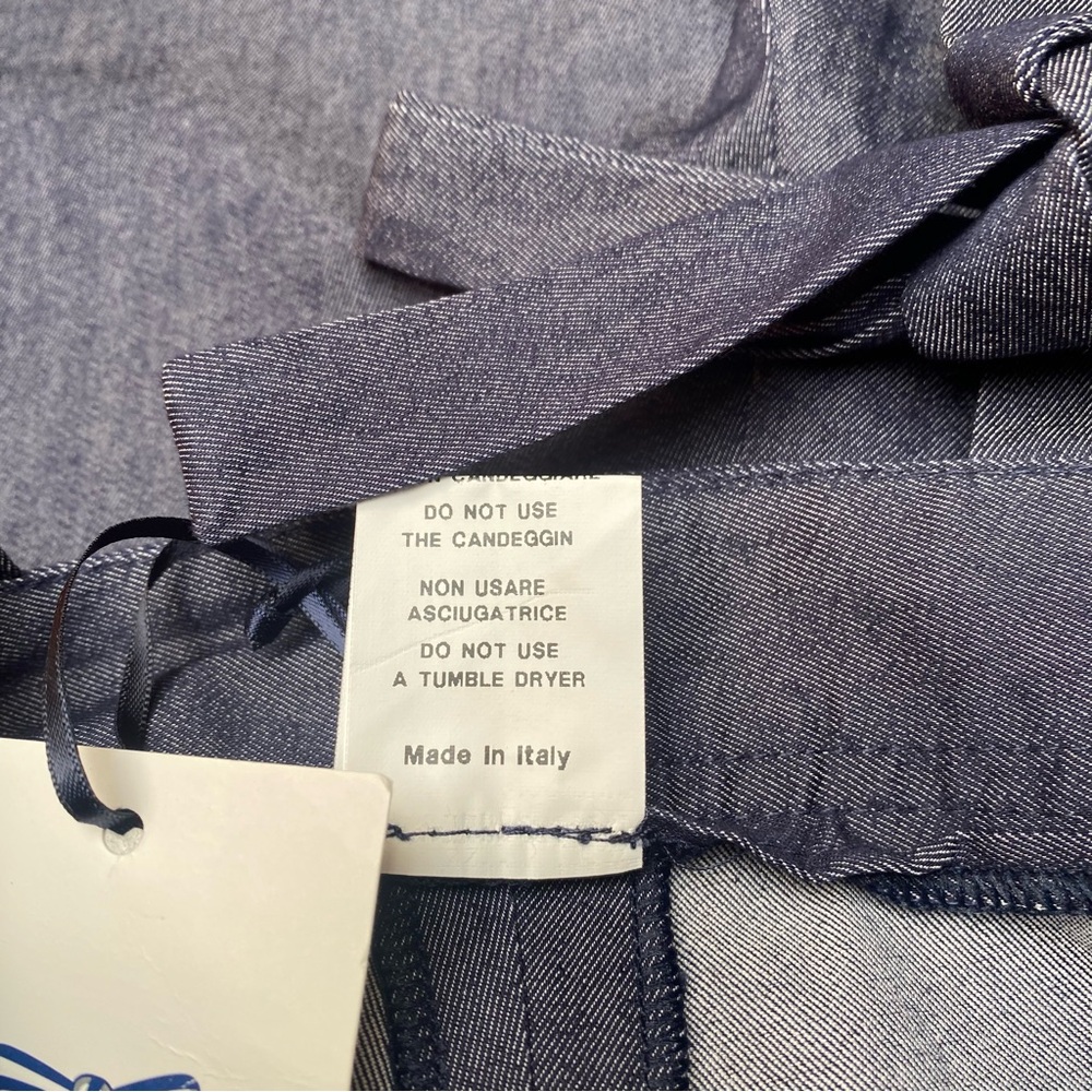 Piccola Ludo Italy Girls Denim Romper - Picture 8 of 10